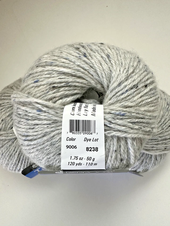 Lote de 3 hilos Berroco Tweed Toscano, Mezcla Lana/Viscosa/Mohair, 8238 Foto 2 de 4