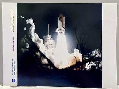 NASA STS-88 Endeavour Launch Photo Red Number STS088702-008 Kodak Type 1 VTG