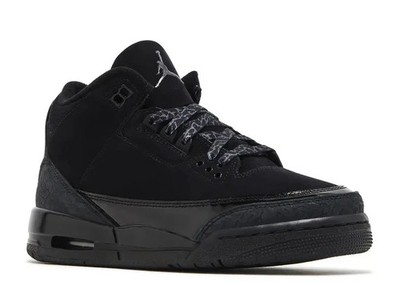 Nike Air Jordan 3 ブラック Nike Air Jordan 3 Retro GS Black Cat 2025 Limited Edition | eBay