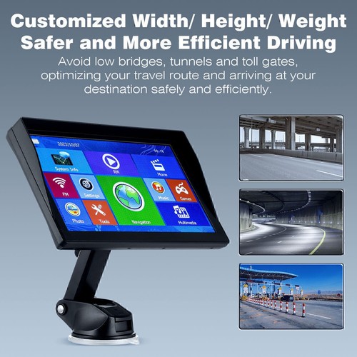 9" Touchscreen GPS Navigation Truck Navigator with Free Australia Map 2024 Tycnd - Picture 4 of 21