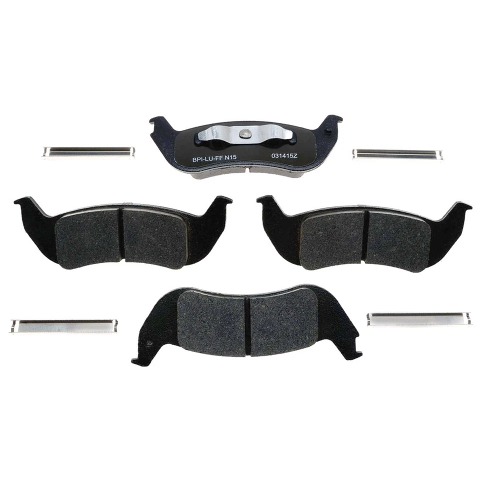 Задние тормозные диски + керамические тормозные колодки комплект для 2003-2008 Ford Crown Victoria - Изображение 2 из 4