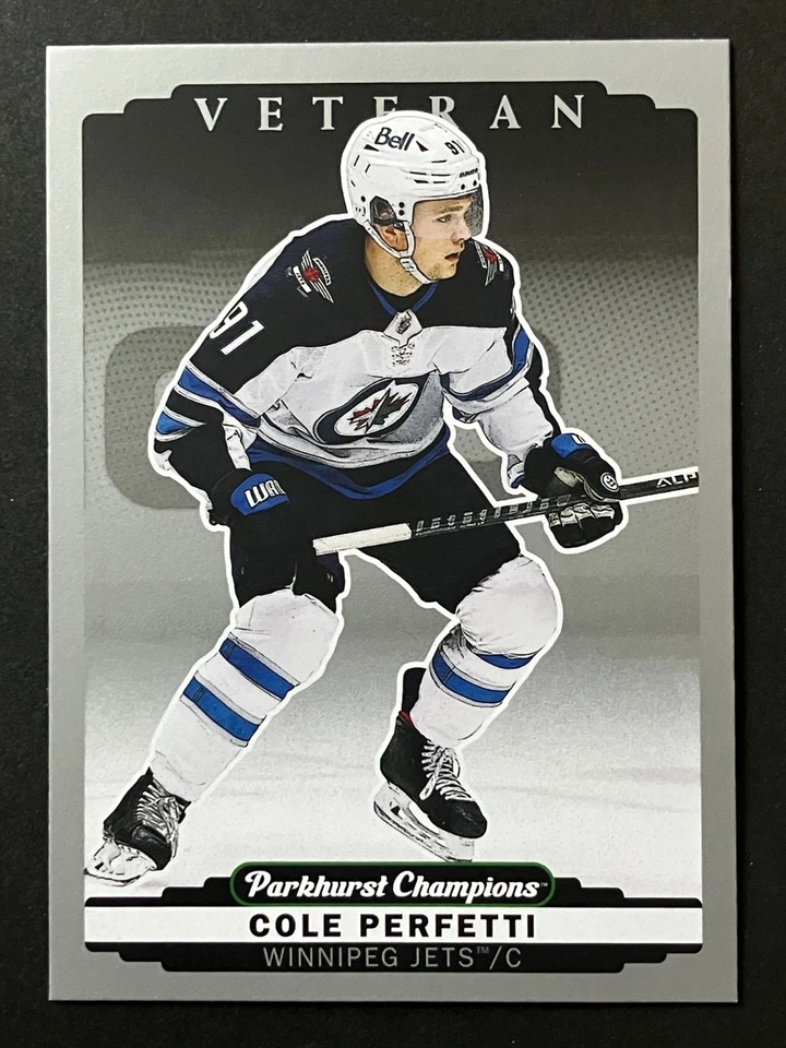 2022-23 Parkhurst Champions RCs, Veterans, Auto, Silver, Rainbow Parallels - Image 4 of 4