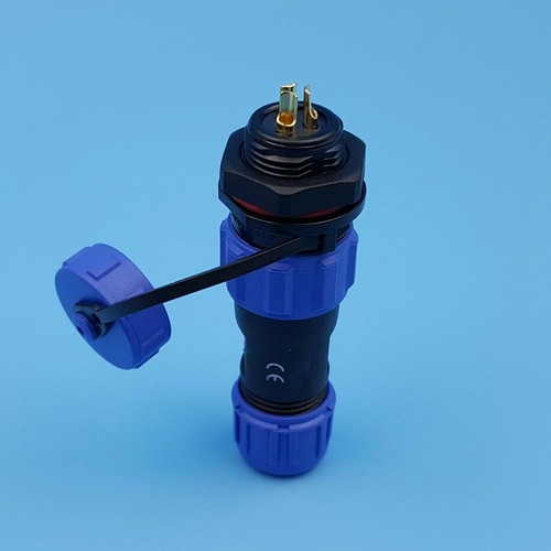 Reliable SP13 Series 3PIN Connectors Set of 2 with Robust Waterproof Design - Afbeelding 10 van 11