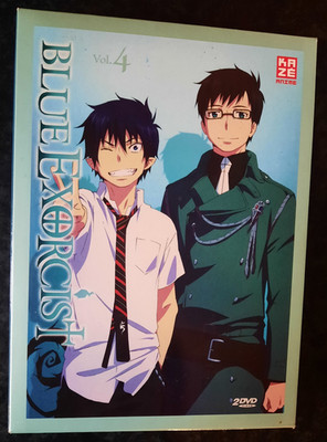 Blue Exorcist Volume 4 DVD Anime Folgen 20-25 2 Discs FSK12