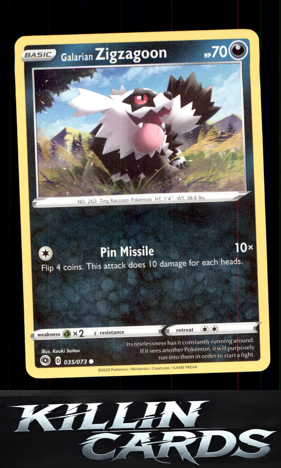 Galarian Zigzagoon