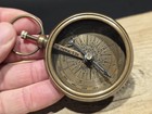 Antique Style Solid Brass Pocket Compass — photo 9