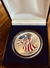 2000 Walking Liberty Colorized One Side 1 oz .999 Fine Silver Dollar