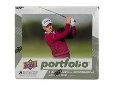 2024 UPPER DECK PORTFOLIO GOLF HOBBY BOX - BRAND NEW - FREE SHIPPING 🔥🔥🔥