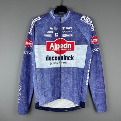 Alpecin-Deceuninck Winter Kalas Cycling Jersey Men's Shirt Slim Fit Size 4