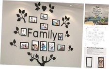 Acrylic DIY 3D Wall Decor for Family Trees - Acrylic Frames Collage