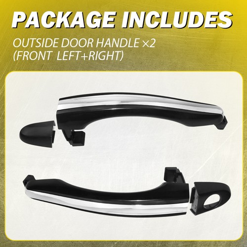 2X Outside Door Handles Front Left&Right For Hyundai Azera 2006-2011 Chrome ~A - Bild 4 von 20