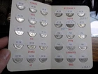 ROOSEVELT SILVER DIMES LOT OF 30 90% SILVER COINS $3 FACE IN OLD OHIO FED ALBUM