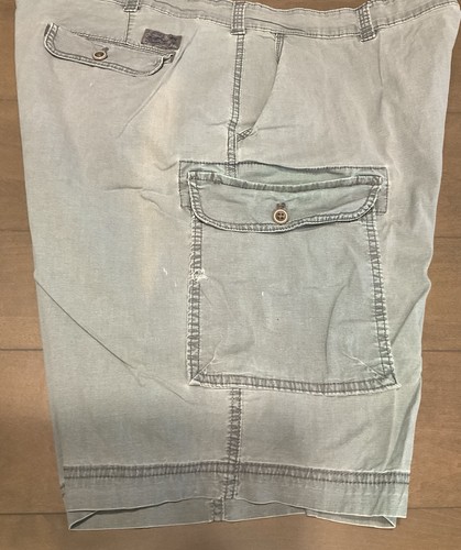 IZOD Saltwater Stretch Mens Cargo Shorts Size 44/11 Very Discolored (#1) - 第 6/10 張圖片