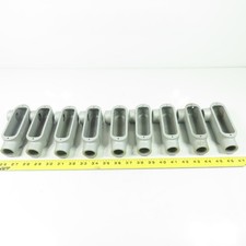 Appleton Unilet 3/4" LR Form 35 Conduit Body Lot Of 9