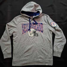 Fanatics NFL New England Patriots Gray Pullover Hoodie Men's Size L