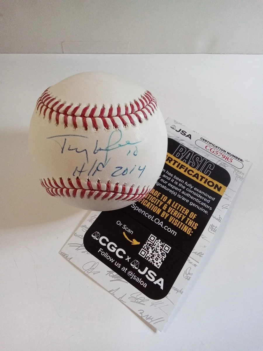 Tony La Russa Signed Inscribed 