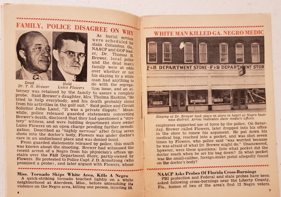 Jet Magazine March 1 1956 Willie Mays~Isaac Woodard~Sammy Davis Jr. Party - Image 4 of 4