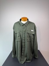 Magellan Fish Gear Fishing Shirt 3XL Green Hiking Vented Outdoor Relaxed Fit