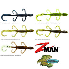 Z-Man LizardZ (LIZ6) plástico blando 6 pulgadas cualquier 5 colores lagarto salamandra tritón