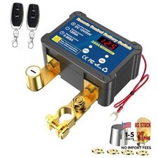 Remote Battery Disconnect Switch 12v, 250A, Upgrade Smart Voltage Car Kill