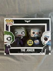 Funko Pop DC The Joker + Bank Robber GITD 2-Pack. Gemini Exclusive LE 480 New