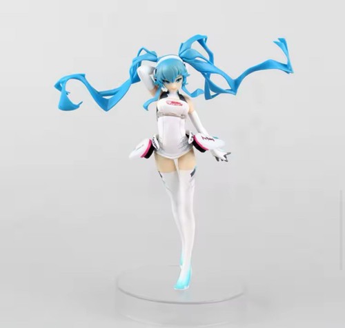18CM Anime Hatsune Miku Racing Figure 2014 Model Toy Gift New With Box - Bild 5 von 6