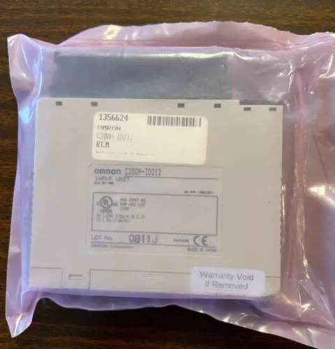 OMRON C200H-ID212 Input Module 24VDC, Brand new, sealed package