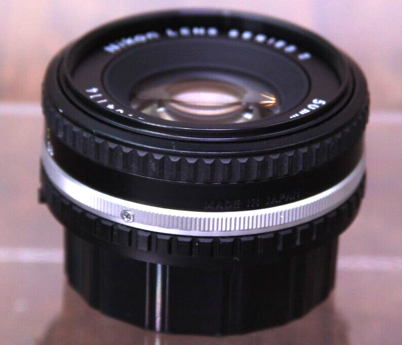 Nikon 50mm f/1.8 AIS AI-S Series E Manual Pancake Lens - Slight