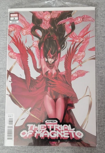 Marvel Comics X-Men TRIAL OF MAGNETO 3 variant cover