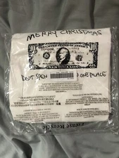 Supreme Spend It Tee T-Shirt White Size L Large FW21 Christmas Bogo