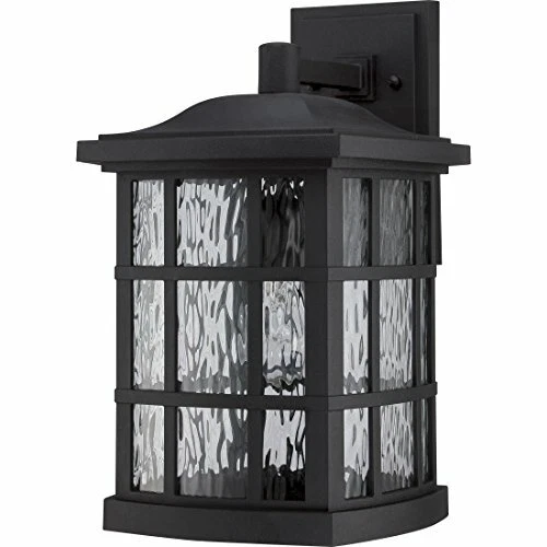Quoizel SNN8409K 1-Light Stonington Outdoor Lantern in Mystic Black - Picture 2 of 7