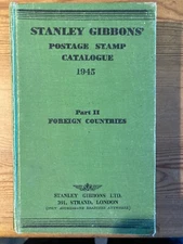 Stanley Gibbons Stamp Catalogue 1945 Part II Foreign Countries 46th edition