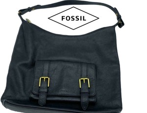 Fossil Cuir Noir Petit Sac à Main Bandoulière | eBay