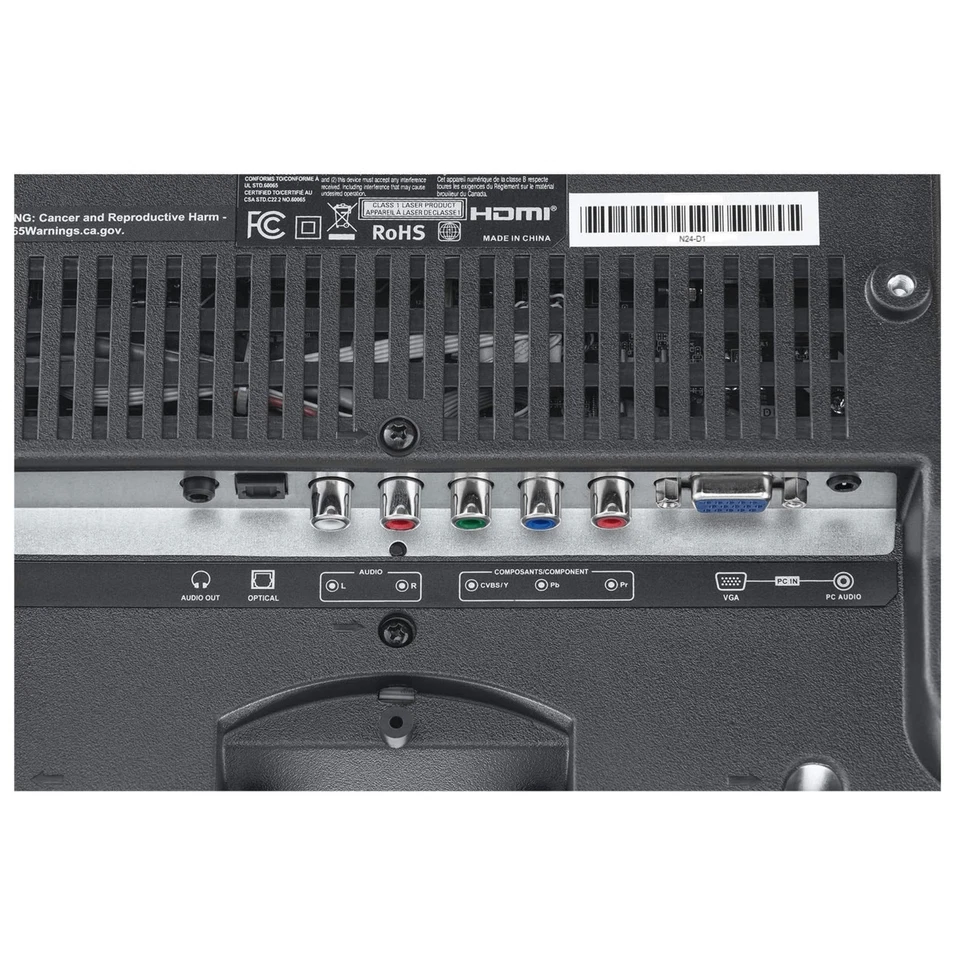 Norcent 24 Inch 720P LED HD Backlight Flat TV DVD Combo with Built-In Speakers - Image 4 of 4