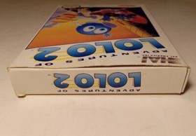 Adventures of Lolo 2 (Nintendo NES) Game In Original Box, Authentic, Tested