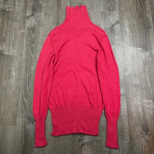 Maglione donna girocollo cammello rosso nuovo con etichetta manica lunga maglia rosso taglia XL - Foto 4 di 4