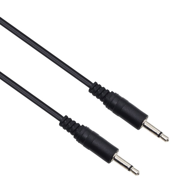 3FT 3.5mm 1/8" Male Mini Plug To Male Monaural Mono Audio Extension
