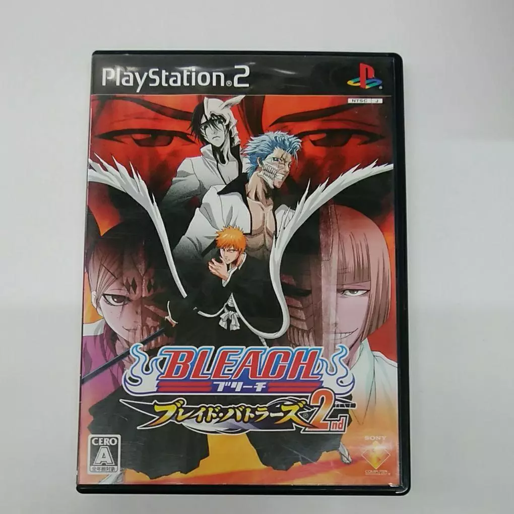 Playstation 2 Bleach Blade Battlers 2nd Japanese VIdeo Game PS2 From Japan  4948872151191