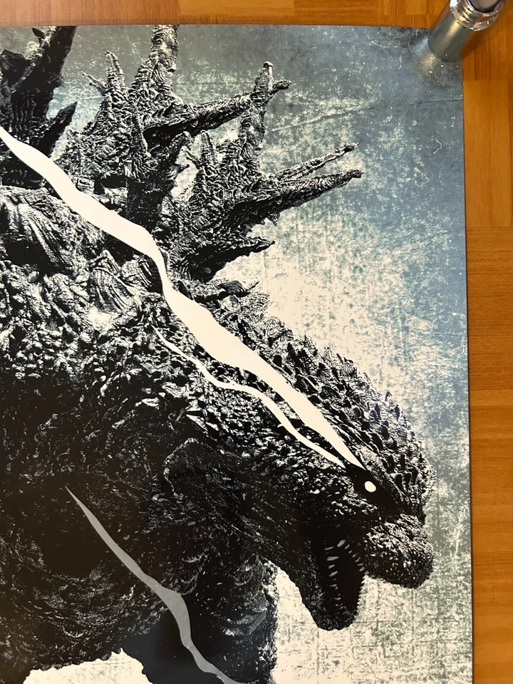 Póster Godzilla Minus One 2023 Película Japón Original Impresión Premium Ver_D 20x28 Foto 4 de 4