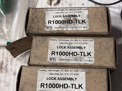 RTI R1000HD-TLK Regulator Lock Assembly (Lot of 3)