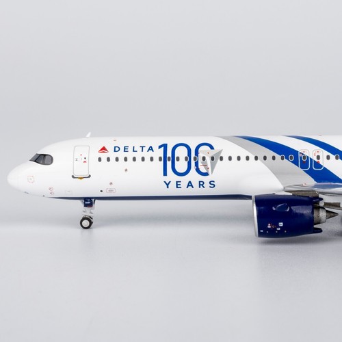 NG Model 1:400 Delta Air Lines Airbus A321neo pressofuso aereo jet modello N589DT - Foto 5 di 9