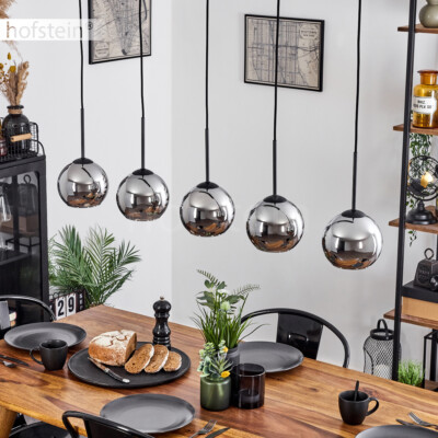 Etc-shop Kugelleuchte, Leuchtmittel Nicht Inklusive, Retro Design Ring Haenge Decken Lampe Schwarz Wohn Ess Zimmer Pendel S0a2g0nn Etc-shop Kugelleuchte, Leuchtmittel Nicht Inklusive, Retro Design Ring Haenge Decken Lampe Schwarz Wohn Ess Zimmer Pendel S0a2g0nn
