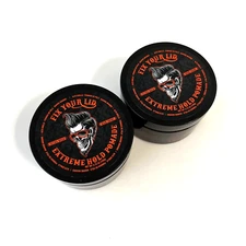 New 2 Pack FIX YOUR LID Extreme Hold Pomade High Shine 3.75oz Barber Hair