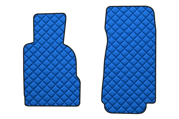 Auto Kunstleder Vordere Matte FußMatten FüR Bmw Z3 E36 10.95-06.03 Coupe Blau-image