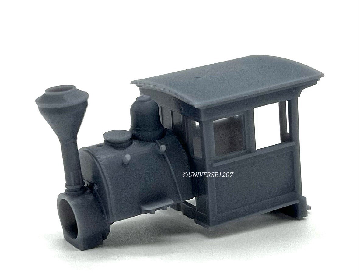 HOn3 Scale Toma 0-4-0 H.K. Porter Steam Locomotive w/Tender Kit