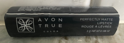Avon True Color Perfectly Matte Marvelous Mocha Lipstick Discontinued Sealed