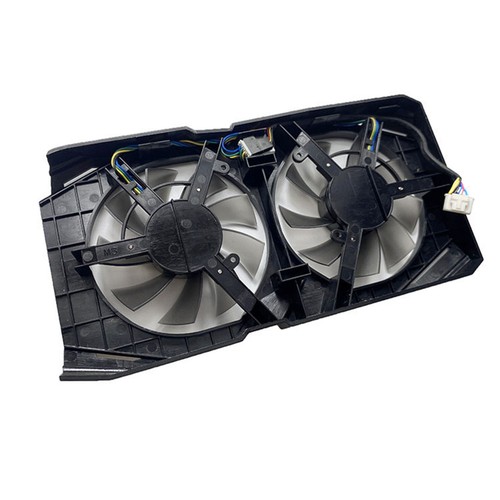 1 Set Lüfter Reparatur Zubehör für ASUS GTX1650 1660ti DUAL Grafikkarte - Bild 2 von 15