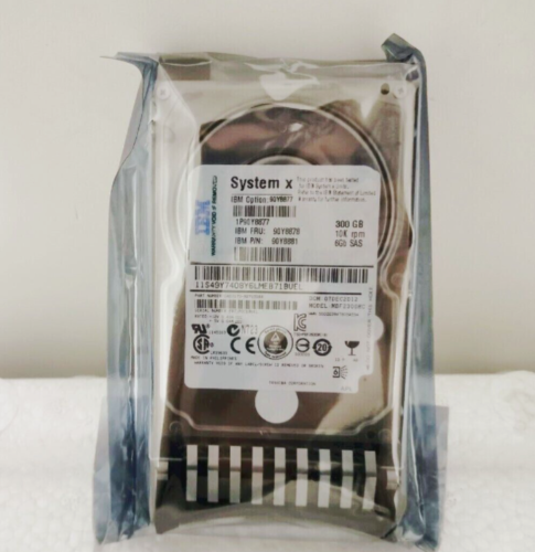 90Y8877 90Y8881 IBM 300GB 10K 6G HOT SWAP SFF 2.5" SAS HARD DRIVE 90Y8878