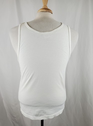 Vintage Wild Oats Budweiser King of Beers Tank Top Medium Single Stitch, White - Picture 5 of 10