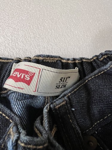 Levi's 511 Jeans Toddler Kids 18M Slim Straight Med Wash Fade - Picture 5 of 6